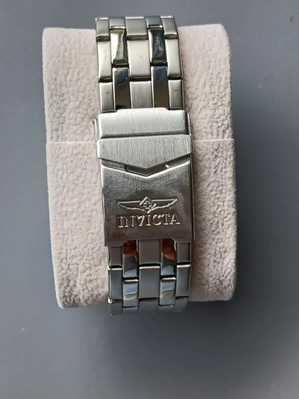 Invicta Watch Yellow Face Stainless Steel